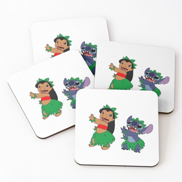 Aperçu de l'œuvre Pack d'autocollants Lilo & Stitch créée et vendue par Hori Shop.