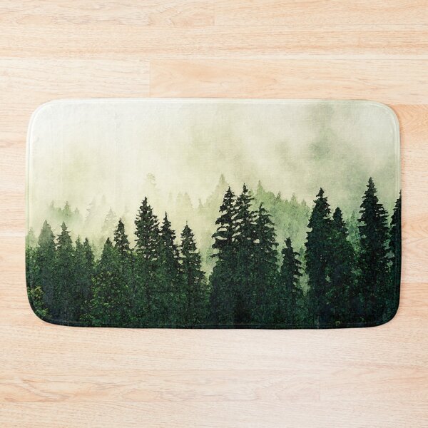 Artikelvorschau, Misty Forest - Aquarell entworfen und verkauft von Homebody Hobbyist.
