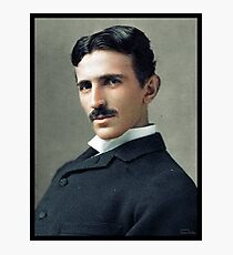 Nikola Tesla, ca. 1890 Photographic Print