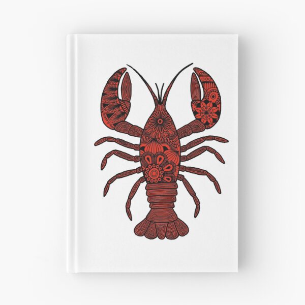 Item preview, Lobster (black and red, vertical) designed and sold by Calen  Picard-Carroll.