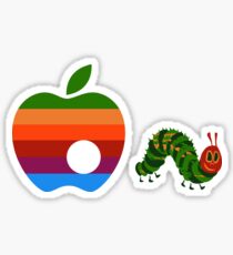 Very Hungry for Apple Sticker
