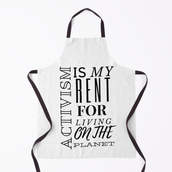 Item preview, Activism is my rent for living on the planet designed and sold by ArtCave.