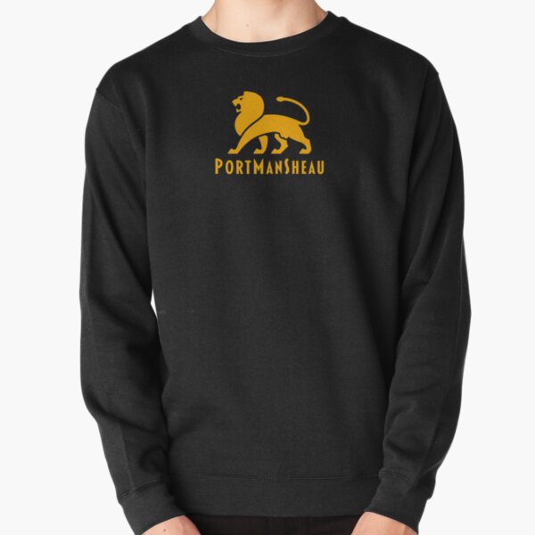 Portmansheau Lion Logo Pullover Sweatshirt