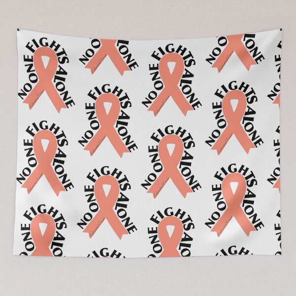 Item preview, ENDOMETRIAL CANCER, NO ONE FIGHTS ALONE designed and sold by Kandi Hohenberger.
