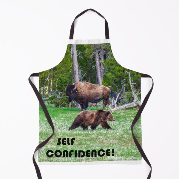 Item preview, Bear and Bison Self Confidence designed and sold by Tim Thompson.
