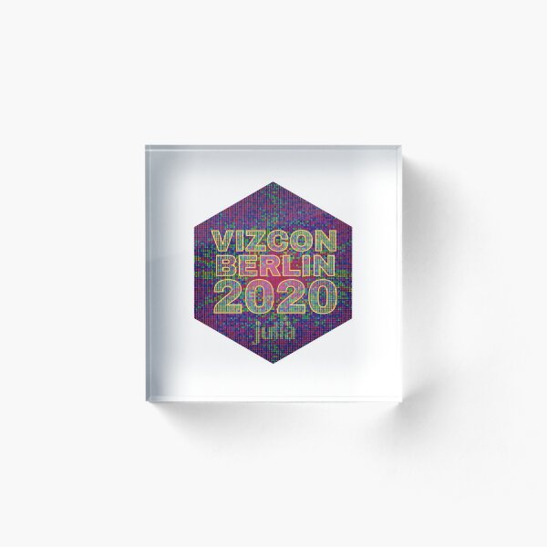 VizCon 2020 Berlin Acrylic Block