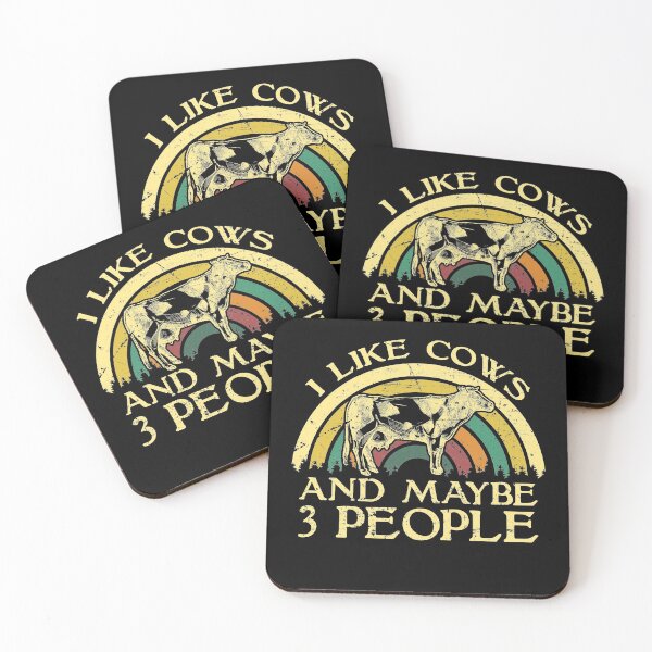 Item preview, I Like Cows and Maybe 3 People designed and sold by sesa10.