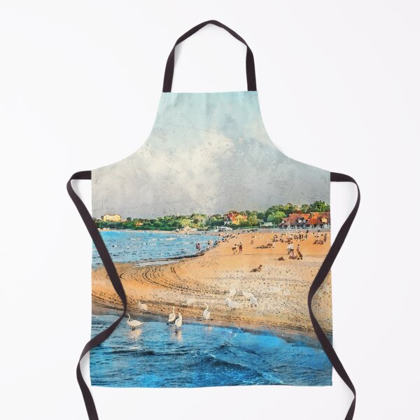 Item preview, Sopot city watercolor art #sopot #watercolor designed and sold by JBJart.