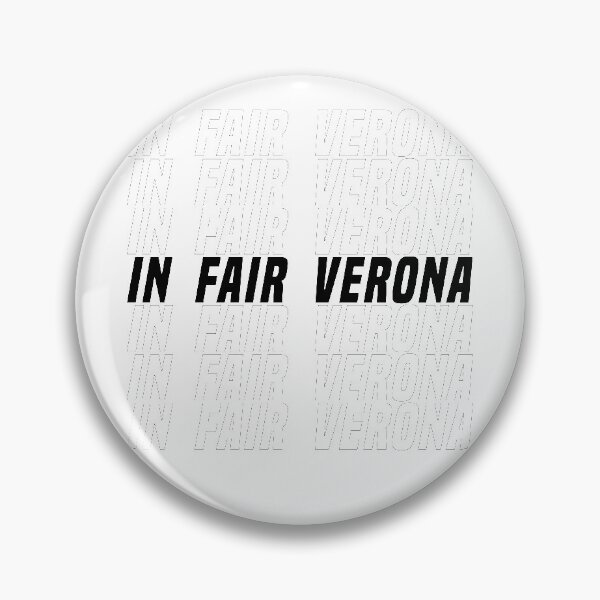 Item preview, In Fair Verona Repeat Black designed and sold by Dr-Faustus.