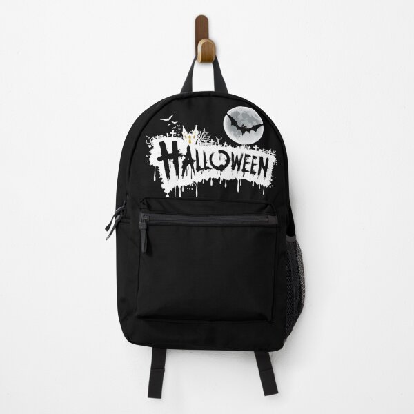 Item preview, halloween bat and scary house designed and sold by LokmaneBrahimi.