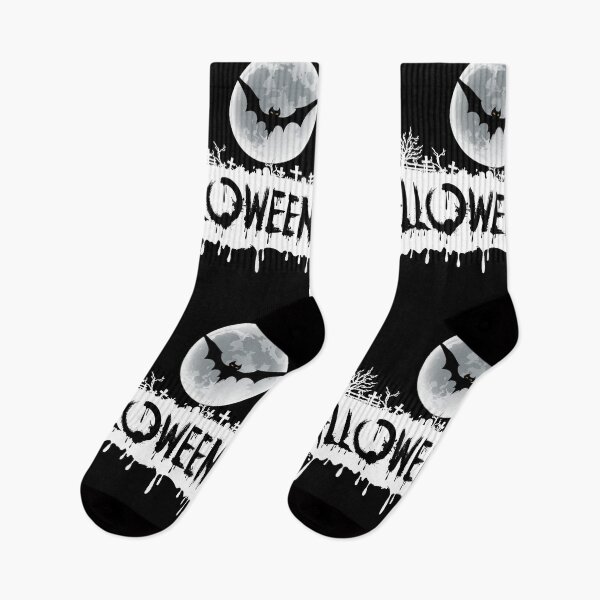 Item preview, halloween bat and scary house designed and sold by LokmaneBrahimi.