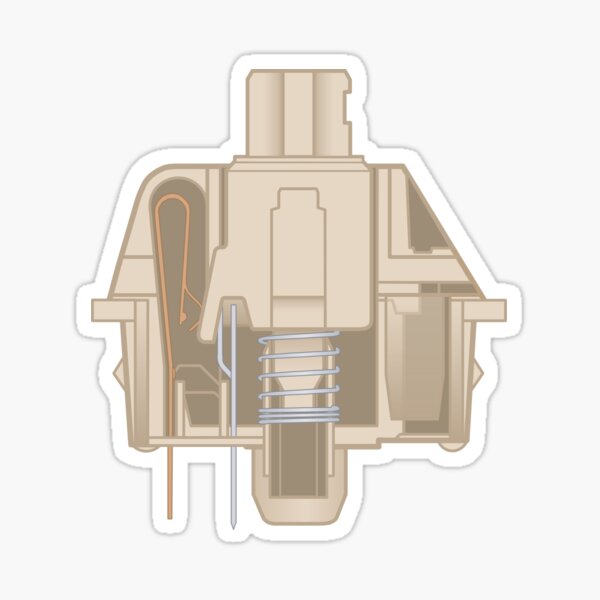 Mechanical Switch Stickers Redbubble