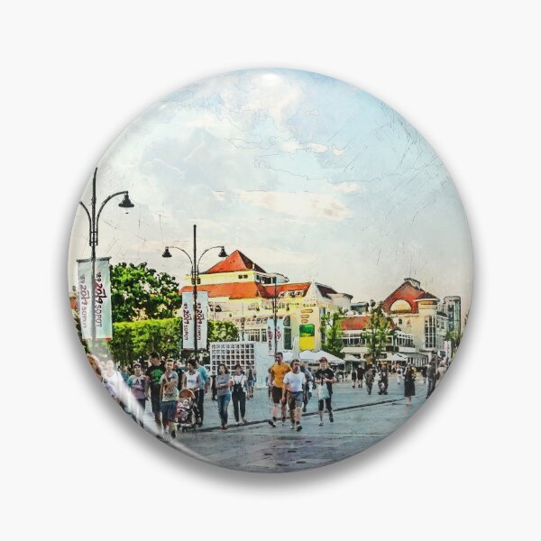 Item preview, Sopot city watercolor art #sopot #watercolor designed and sold by JBJart.