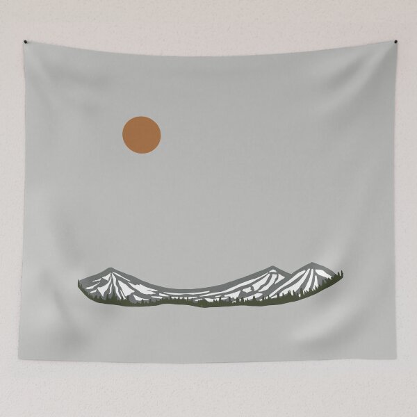 Item preview, Sisters Mountains (Color) designed and sold by TiffannyWray.