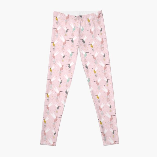 Hummingbirds with Stars Leggings