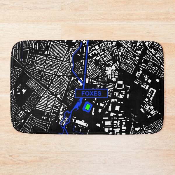 Item preview, Blue Foxes - Stadium Map Design by stadiamap designed and sold by stadiamap.