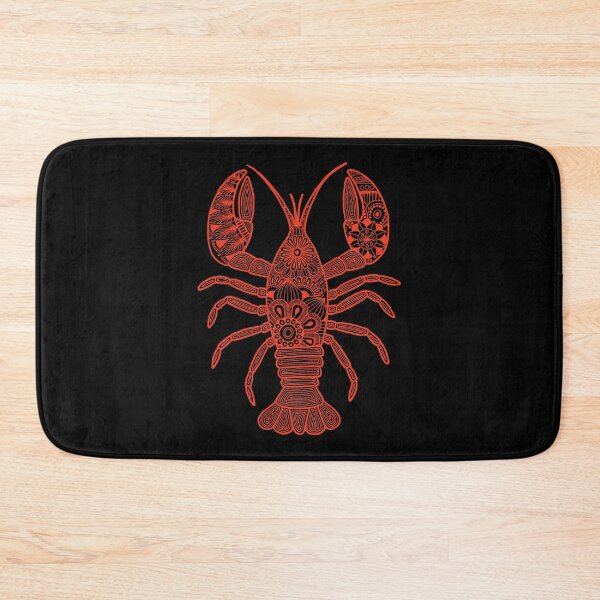 Item preview, Lobster (black and red, vertical) designed and sold by Calen  Picard-Carroll.