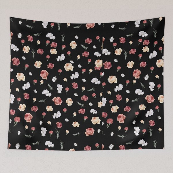 Item preview, flowers colorful face masks designed and sold by MS Design.