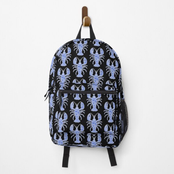 Item preview, Lobster (blue and white, vertical) designed and sold by Calen  Picard-Carroll.