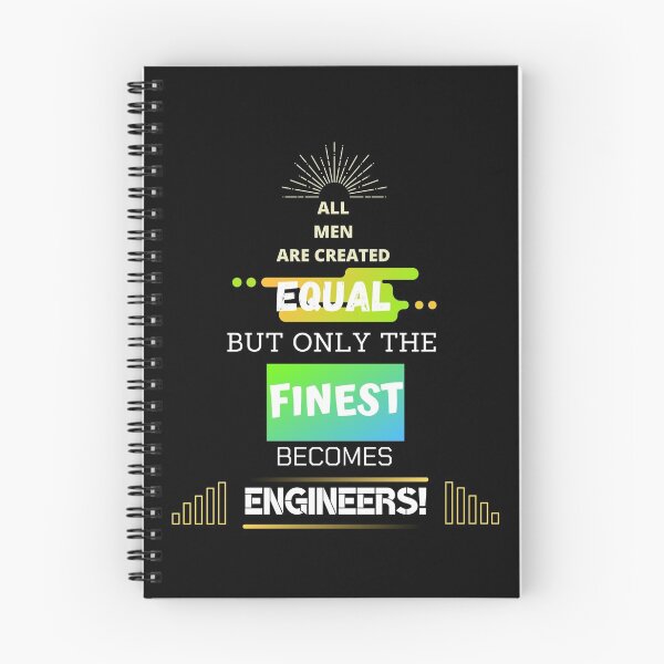Item preview, All Men Are Created Equal But Only The Finest Become Engineers – Engineering Git – Student of Engineering – Engineering Lover  designed and sold by teezenith.