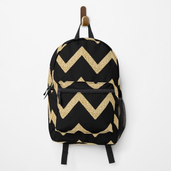 Item preview, Elegant Black and Gold Chevron designed and sold by Poetic Patterns Studio.