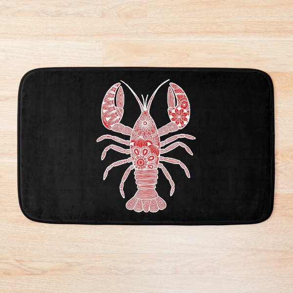Item preview, Lobster (red and white, vertical) designed and sold by Calen  Picard-Carroll.
