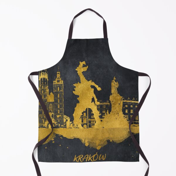 Item preview, Krakow skyline gold black #cracow designed and sold by JBJart.