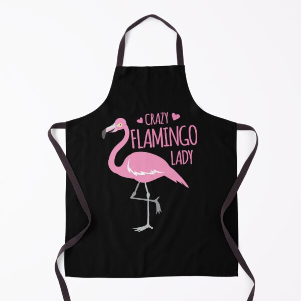 Item preview, Crazy Flamingo lady designed and sold by jazzydevil.