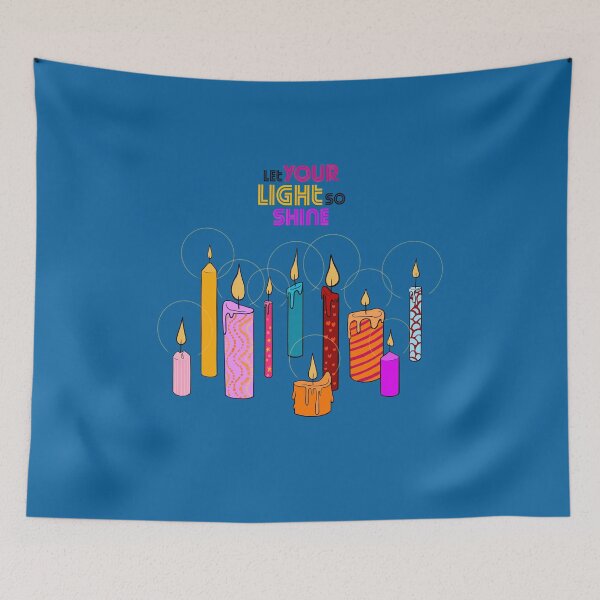 Item preview, Let Your Light So Shine (Many Candles) designed and sold by ByAmyGraham.