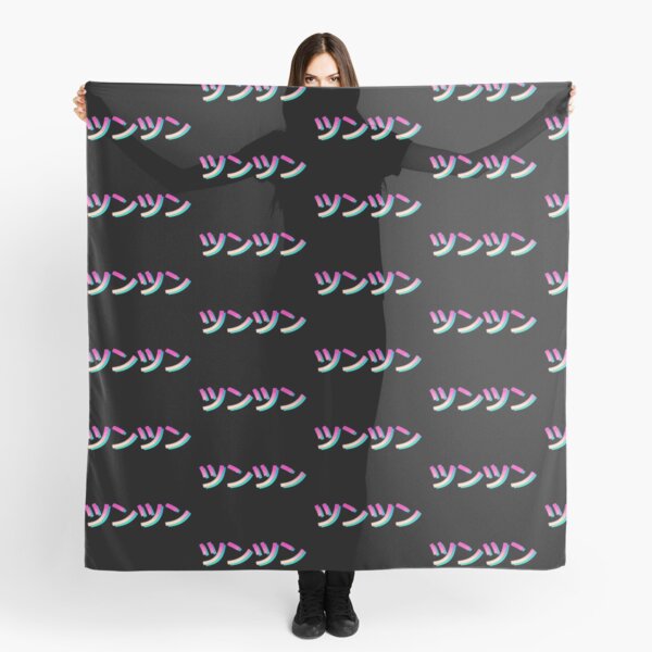 Retro Tsuntsun (requested) Scarf