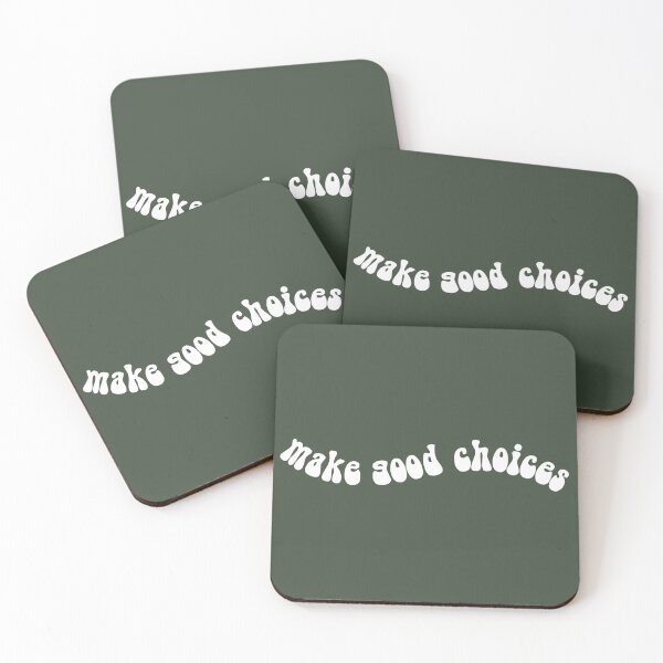 Item preview, Make Good Choices | Green | 70s Style designed and sold by meandmissb.