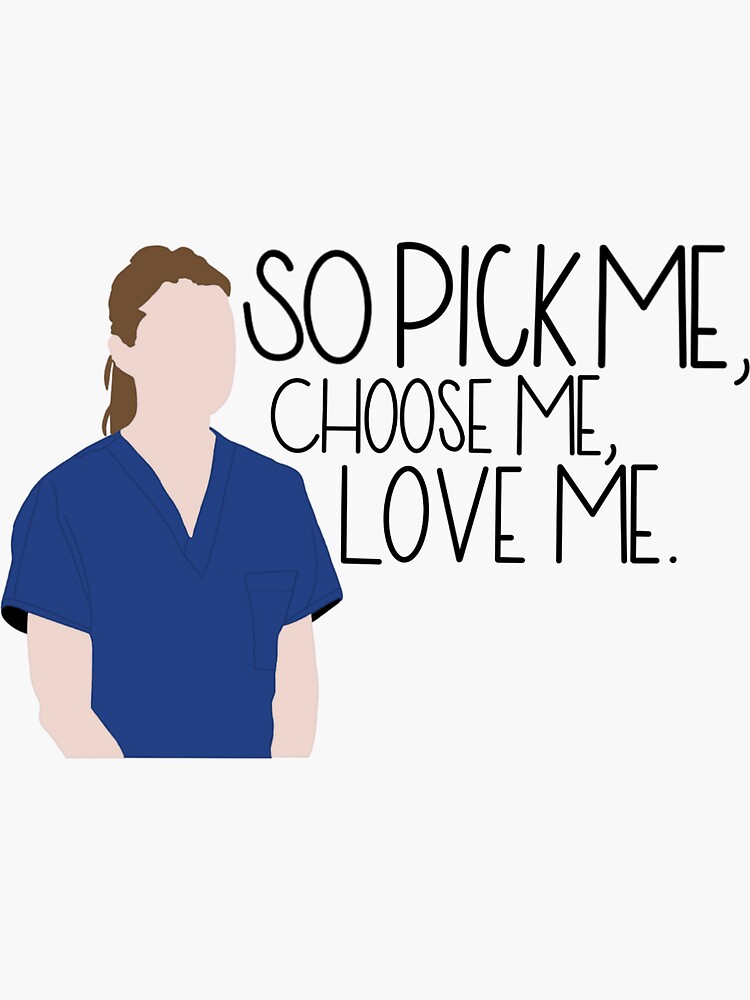 so-pick-me-choose-me-love-me-sticker-for-sale-by-tb170-redbubble