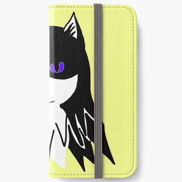 Bat Mills - purple eyes iPhone Wallet