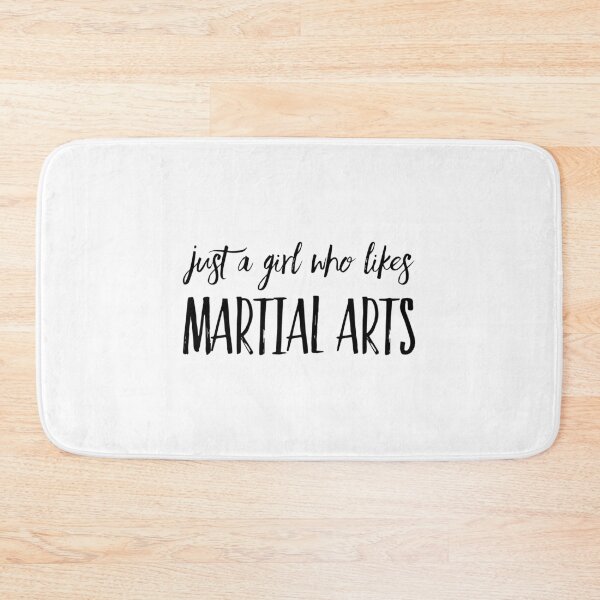 Item preview, Just a Girl Who Likes Martial Arts designed and sold by HalpinDesign.