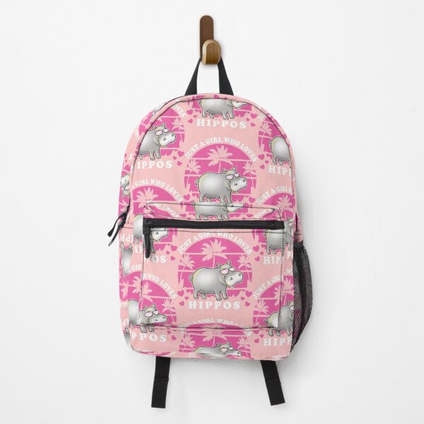 Item preview, Just a girl who loves Hippos classic designed and sold by pablomendoza.