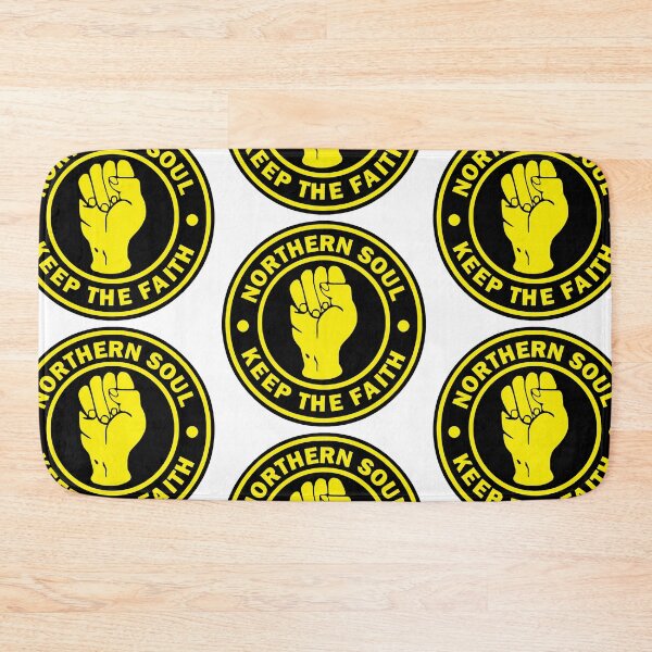 Item preview,  Northern Soul Keep The Faith in black and yellow designed and sold by fatbanana.