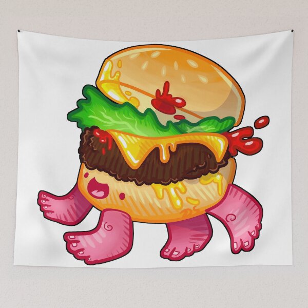 Aperçu de l'œuvre Monsterburger créée et vendue par DynoNuggie.