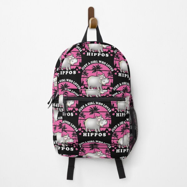 Item preview, Just a girl who loves Hippos designed and sold by pablomendoza.