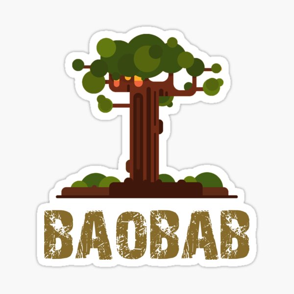 Baobab Tree Stickers Redbubble