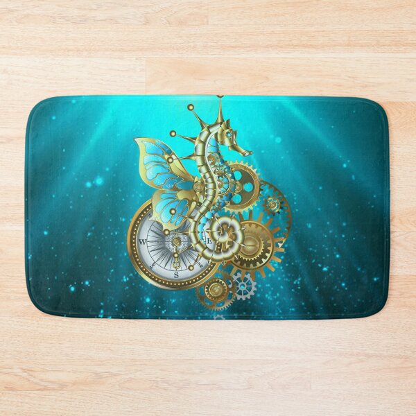 Item preview, Steampunk Seahorse designed and sold by RuthFurtado.