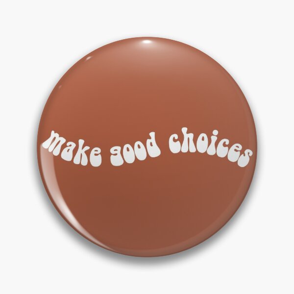 Item preview, Make Good Choices | Red | Orange | Scarlet | Burnt Orange | 70s Style designed and sold by meandmissb.