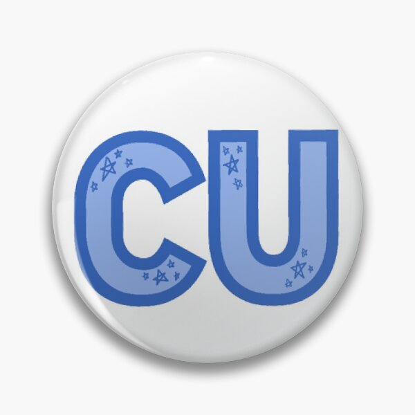 Item preview, CU (Creighton University) Letters Stars designed and sold by grace-duncan.