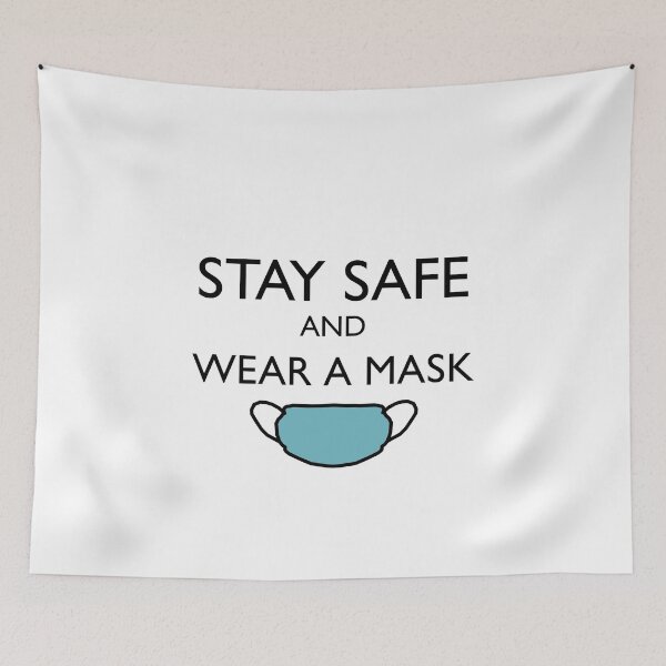 Item preview, Stay Safe and Wear a Mask! designed and sold by ACoolDuck.