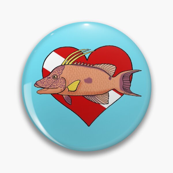 Item preview, Hogfish Diving designed and sold by sharkbait83.