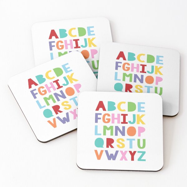 Item preview, Colourful alphabet  designed and sold by creativemonsoon.