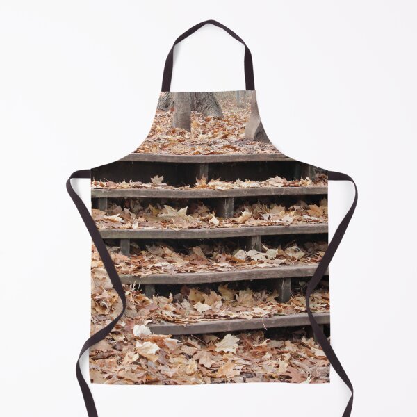 Item preview, Fall Leaf Covered Wooden Steps designed and sold by Susie Kramer.