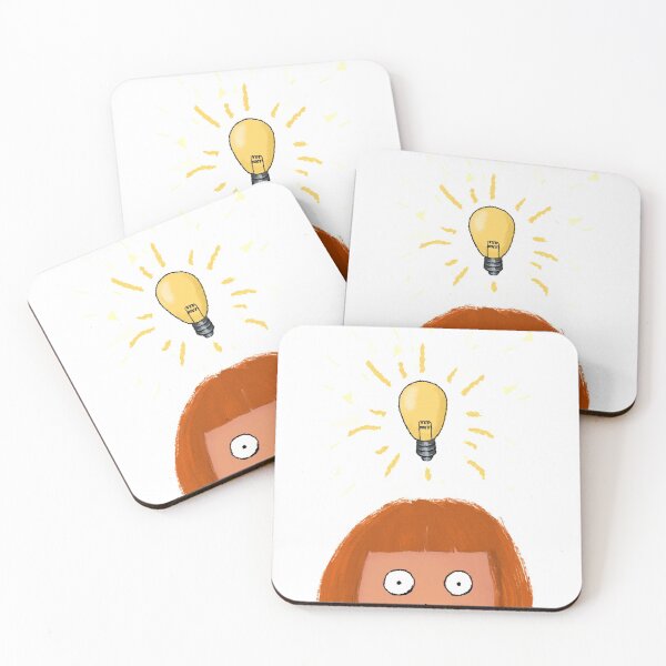 Item preview, Bright Idea (white background) designed and sold by flockadoodle.