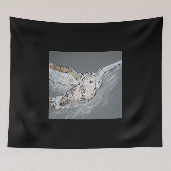 Item preview, Owl with Hamptons Colours designed and sold by cathyjacobs.