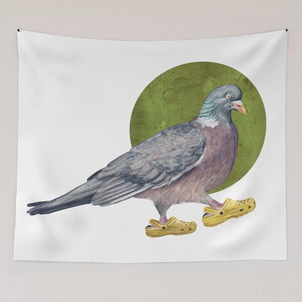 Item preview, Pigeon In Shoes designed and sold by CharlieCreature.