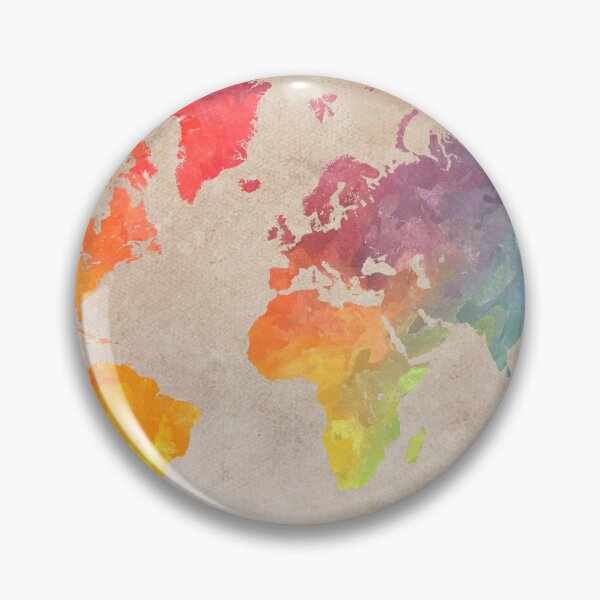 Item preview, World Map maps designed and sold by JBJart.